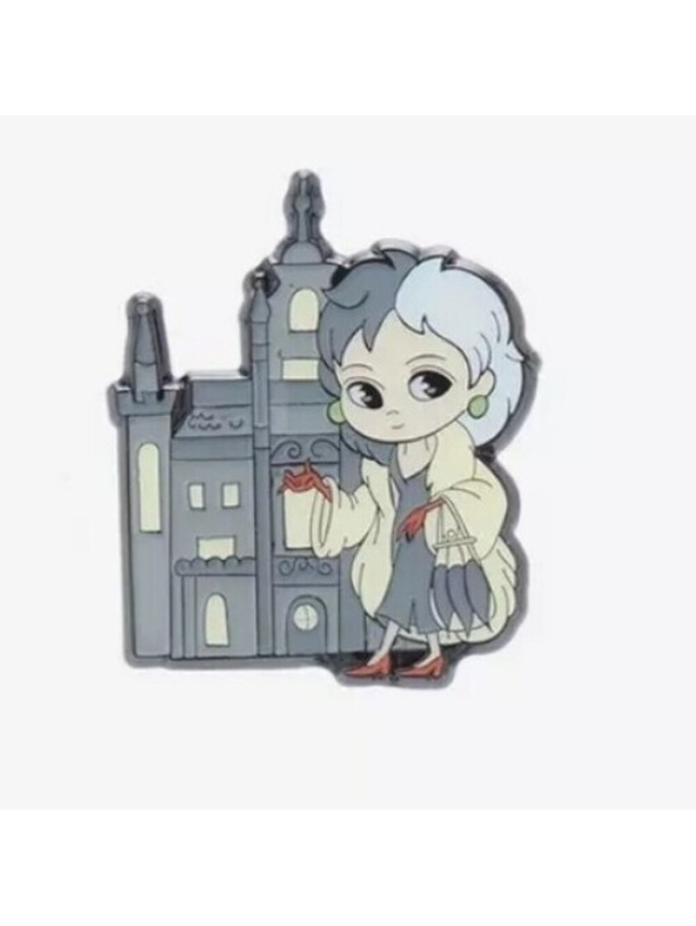 Loungefly Disney Villains Chibi Portraits Blind Box Enamel Pin